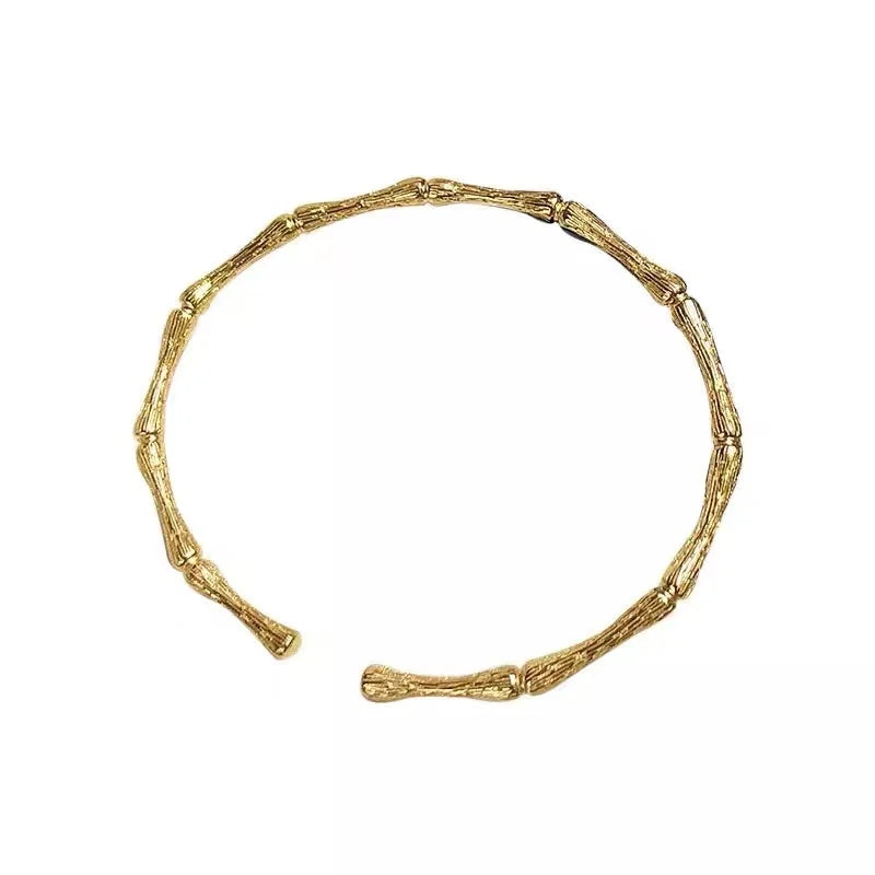 Pulseira Minimalista de Prata/Ouro Esterlina