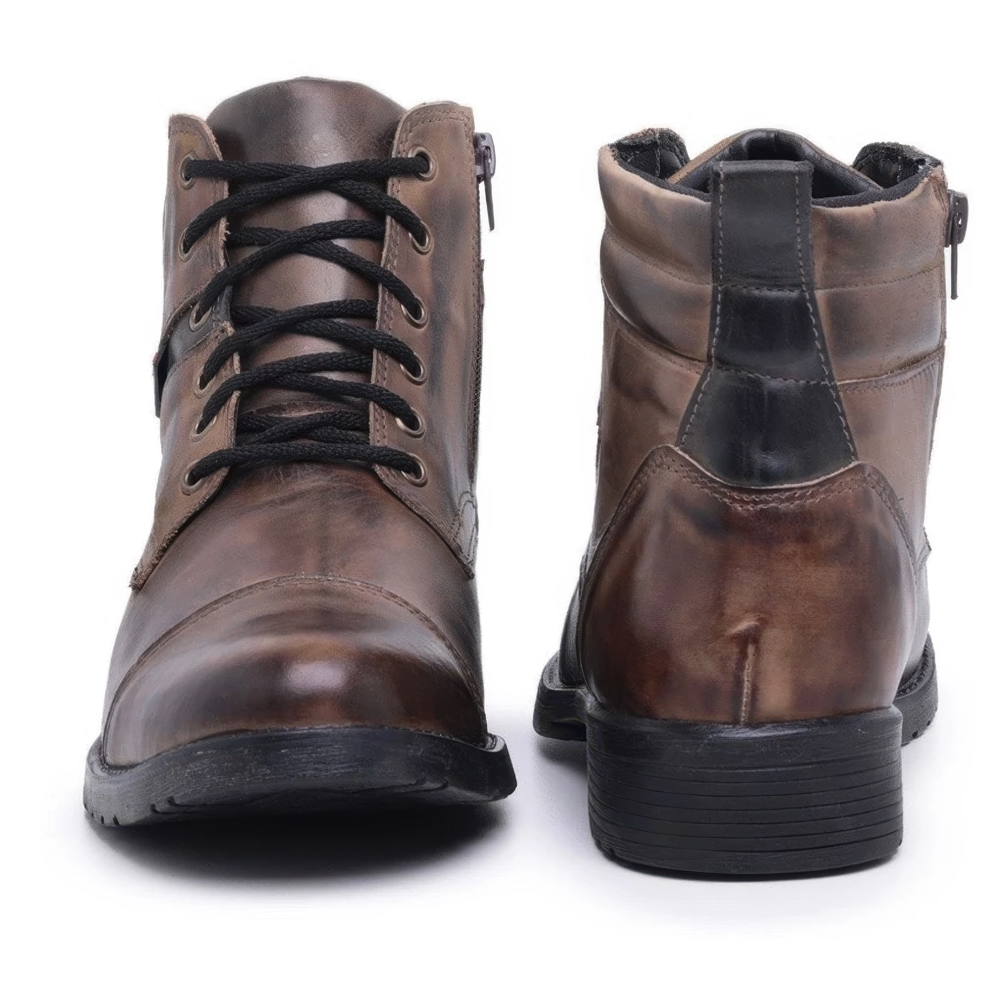 Bota Coturno em Couro Roma Premium - Imagem 7
