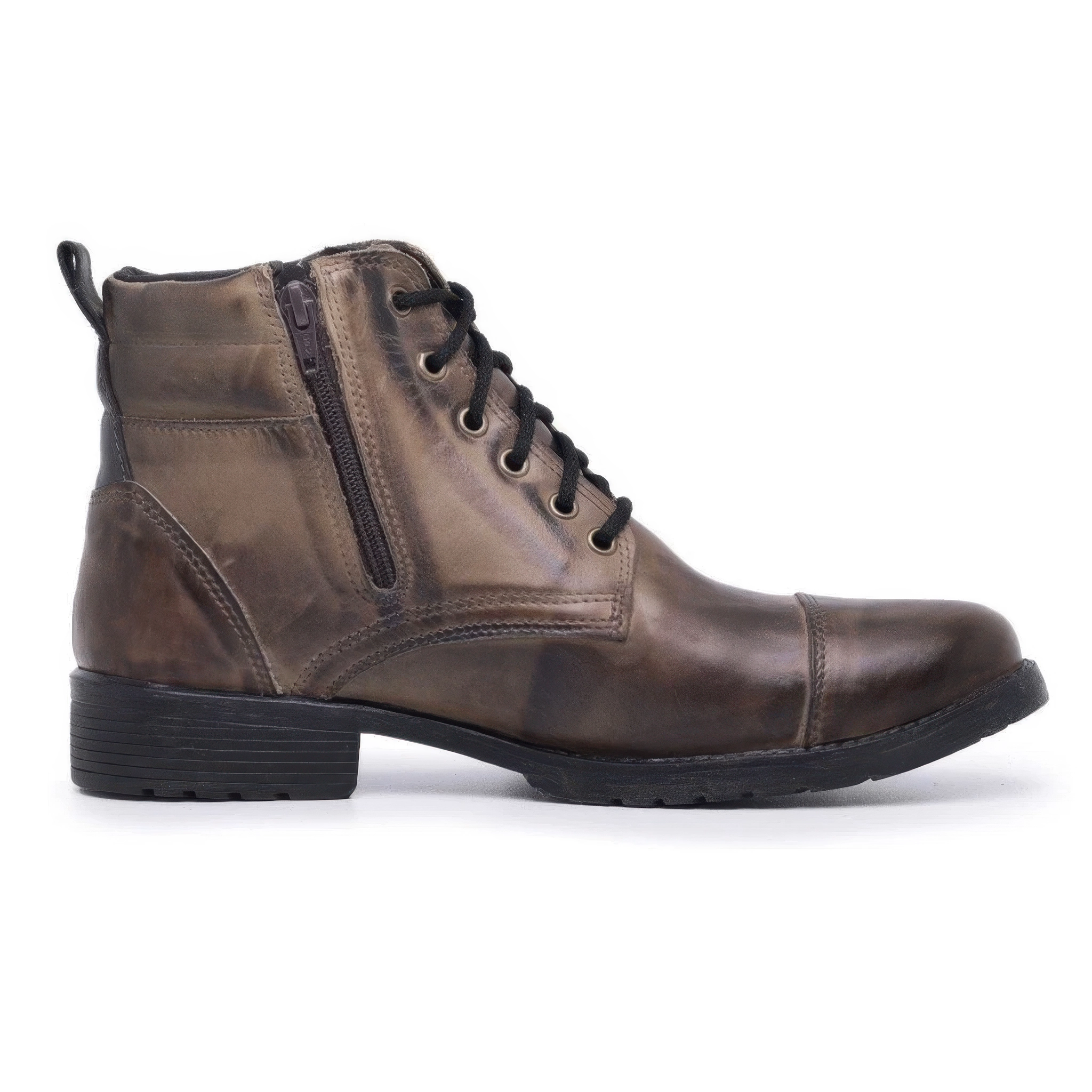 Bota Coturno em Couro Roma Premium - Imagem 4