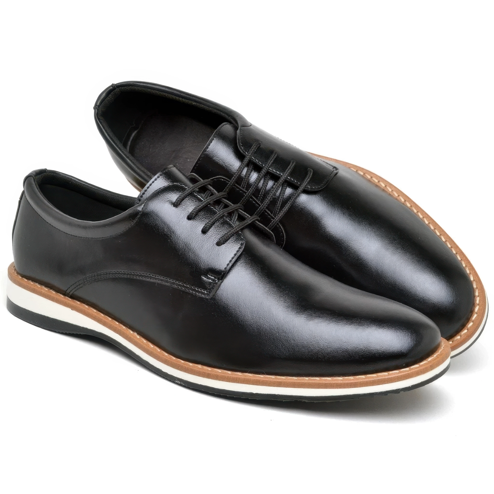Sapato Casual Style Derby Premium - Imagem 6