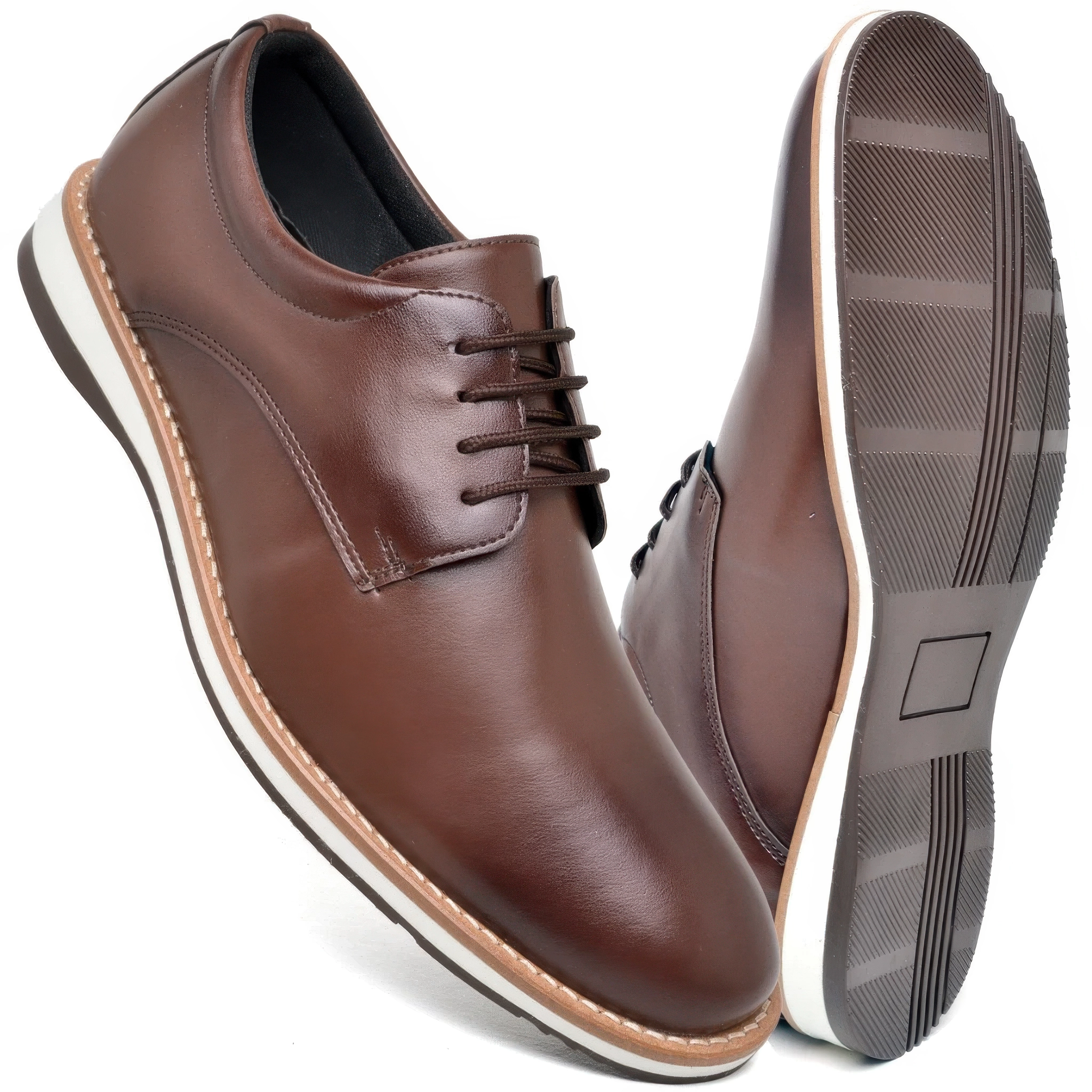 Sapato Casual Style Derby Premium - Imagem 7