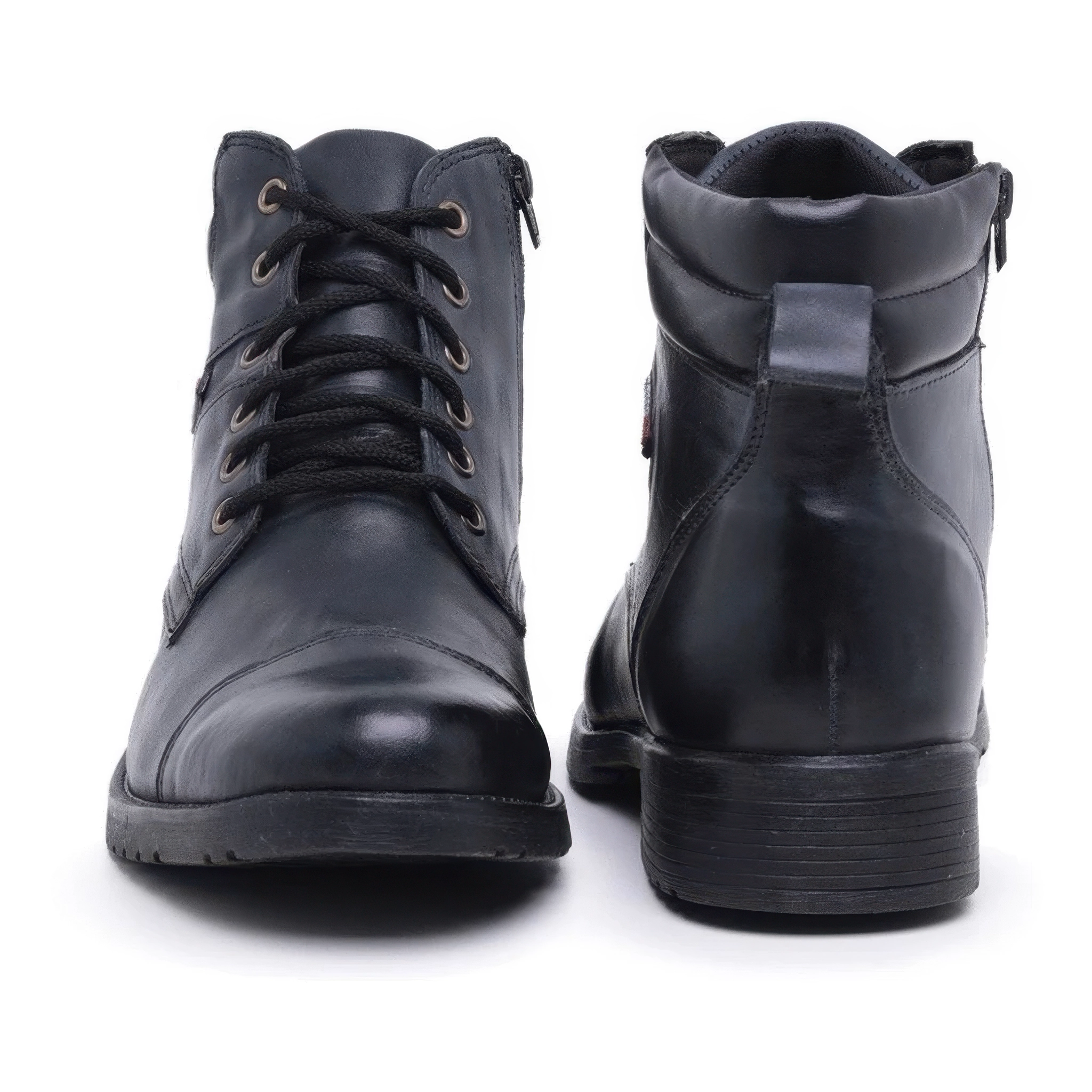 Bota Coturno em Couro Roma Premium - Imagem 3